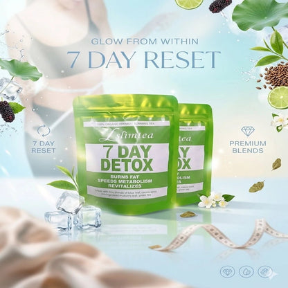 Lslimtea 100% Organic Premium Slimming Tea - 7 Day Detox - AsrarHawa