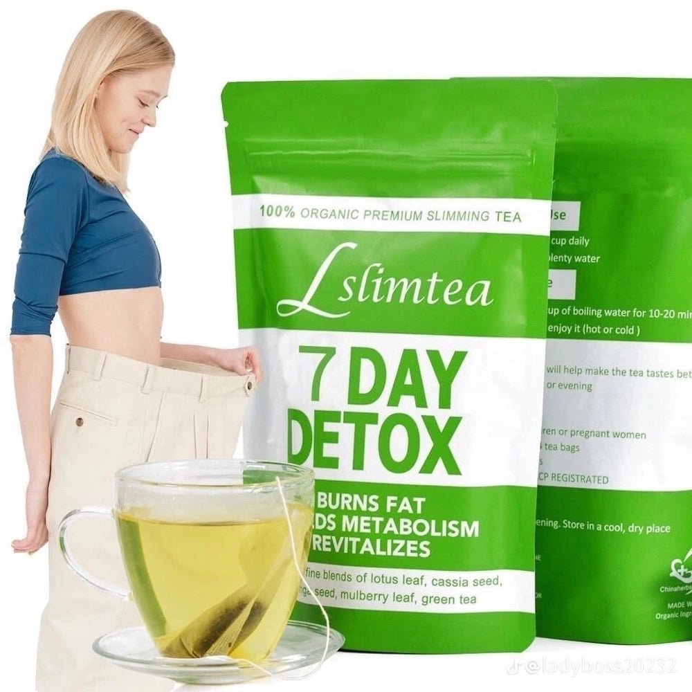 Lslimtea 100% Organic Premium Slimming Tea - 7 Day Detox - AsrarHawa