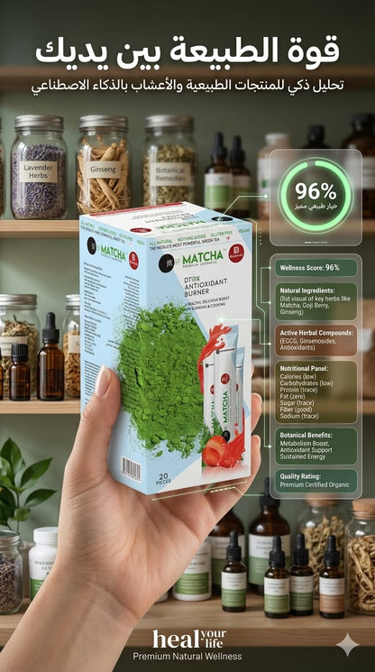 MATCHA DTOX ANTIOXIDANT BURNER - Premium Japanese
