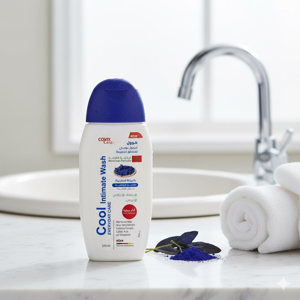 Cool Intimate Wash Everyday Care with Moroccan Indigo