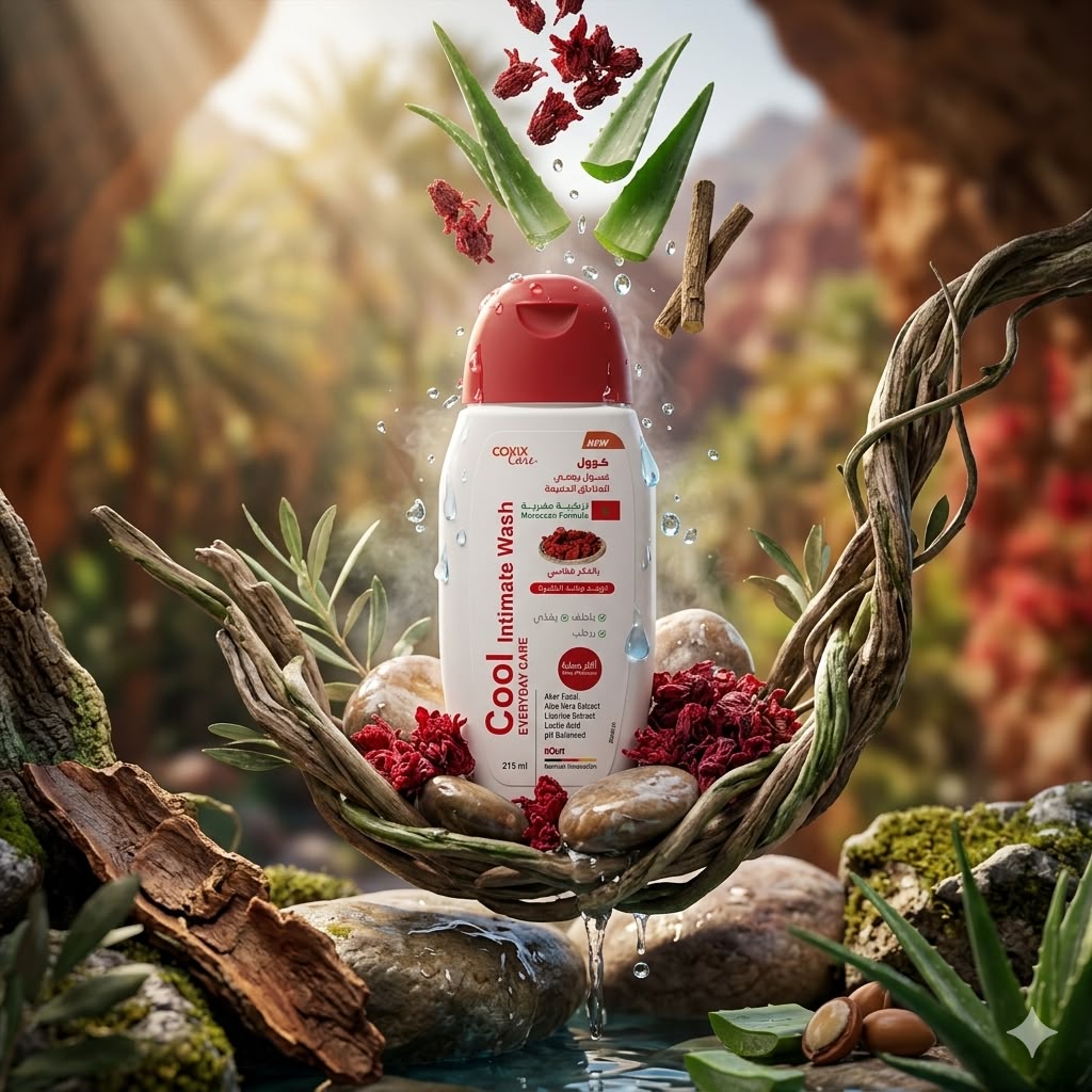 Covix Care Cool Intimate Wash Everyday Care Moroccan Formula Aker Fassi
