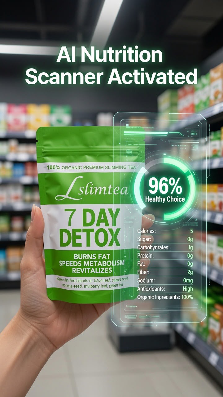 Lslimtea 100% Organic Premium Slimming Tea - 7 Day Detox