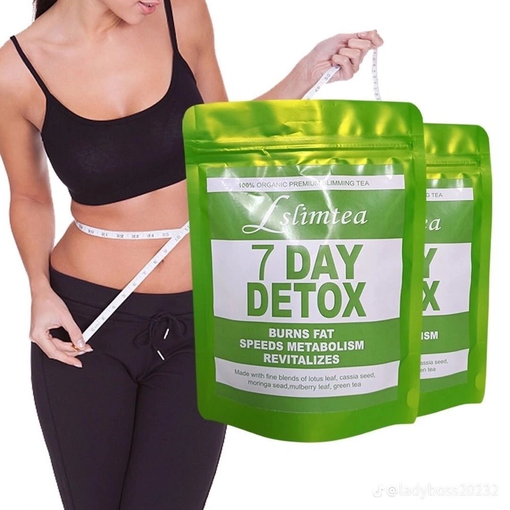 Lslimtea 100% Organic Premium Slimming Tea - 7 Day Detox - AsrarHawa