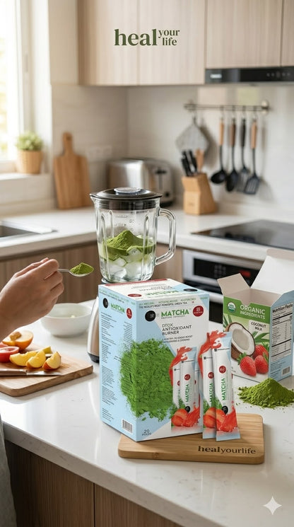 MATCHA DTOX ANTIOXIDANT BURNER - Premium Japanese