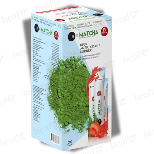 MATCHA DTOX ANTIOXIDANT BURNER - Premium Japanese - AsrarHawa