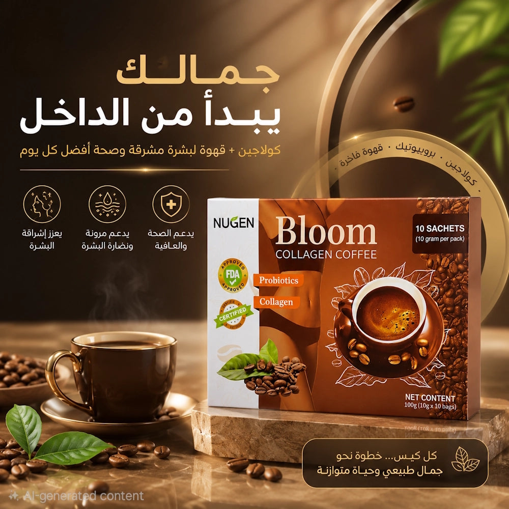 NUGEN Bloom Collagen Coffee 10 Sachets - Image 2
