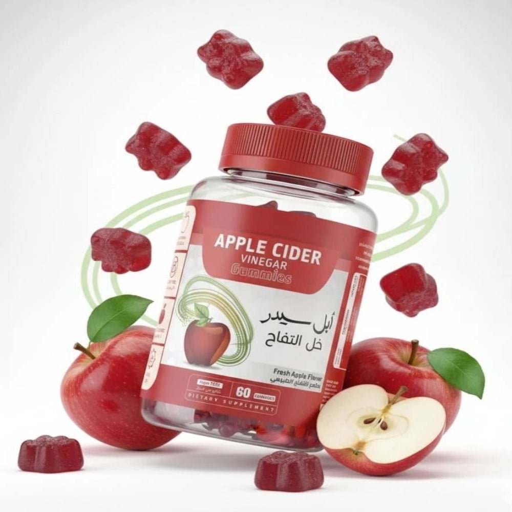Apple Cider Vinegar Gummies — Sugar-Free Daily Detox | 60 Gummies - AsrarHawa