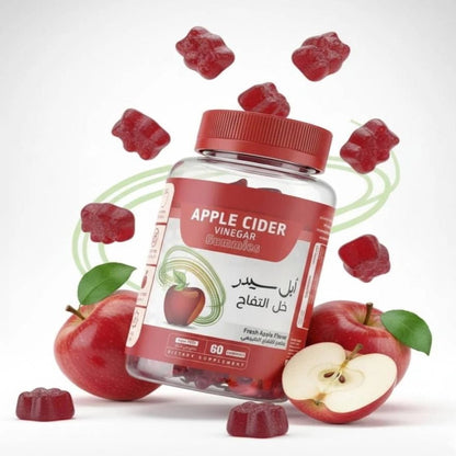 Apple Cider Vinegar Gummies — Sugar-Free Daily Detox | 60 Gummies - AsrarHawa